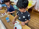 いちご狩り→いちごロールサンド